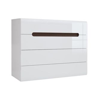 Petits Meubles C&oacute;moda 4 cajones estratificado Blanco