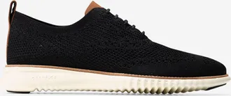 Cole Haan Mens 2.ZER&Oslash;GRAND Stitchlite Wingtip Oxford Shoes - Black Size 11.5