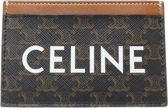 Celine Pre-owned Wallets, female, Brown, Size: ONE SIZE Pre-owned Leather wallets