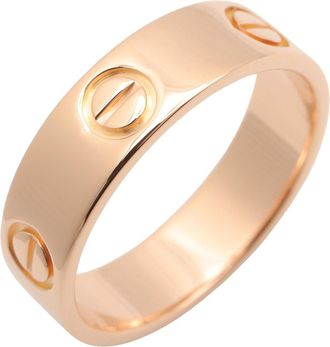 Cartier Gold Pink Gold (18K) Band Ring (Pre-Owned)