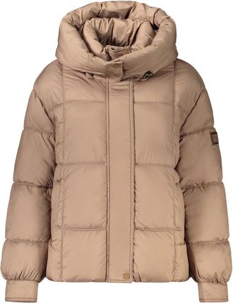 Pepe Jeans London Lauren Short Jacket - Dames - Winterjassen - Bruin - L - Polyester - Jassen