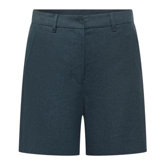 Max Mara Smmparty Shorts - female - Max Mara - Casual Shorts - Blue - 2XS - Shorts