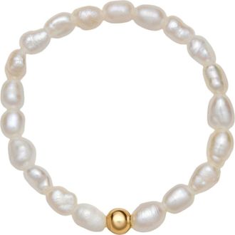 Made by Mary Pearl Strand Ring in Gold Vermeil at Nordstrom, Size 10