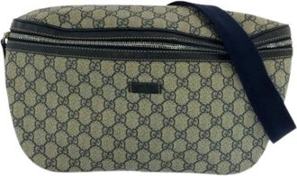 Gucci Pre-owned Belt Bags, male, Beige, Size: ONE SIZE Pre-owned Canvas gucci-bags