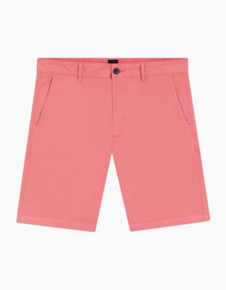 HUGO BOSS Mens BOSS Orange Chino Slim Shorts 632 Light/Pastel Red - Pink - Size: 32/36
