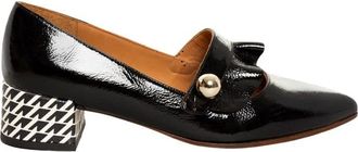 Chie Mihara Mocassino con tacco Jakarta - - Shoes - Donna - Nero - 37 EU