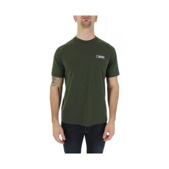 Emporio Armani Emporio Armani Ea7, Heren, Tops, Groen, Maat: M Katoen