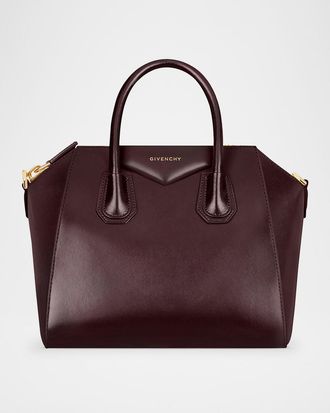 Givenchy Antigona Small Top-Handle Bag in Box Leather