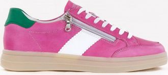 Remonte Womens Demi Sneaker In Fuschia/white