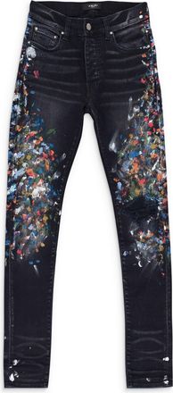 Amiri Black Skinny Painter Jean