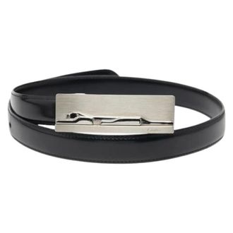 Cartier Pre-owned Belts, male, Black, Size: ONE SIZE Pre-owned Vintage Standard Belt