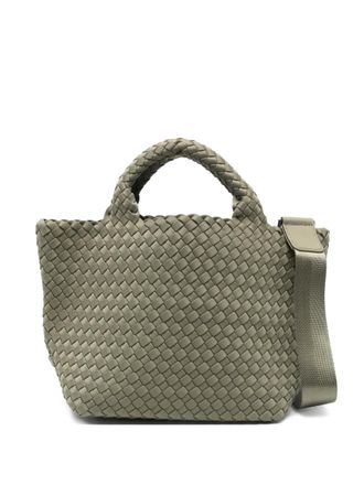 Naghedi small St. Barths woven tote bag - Green