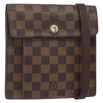 Louis Vuitton Pre-owned Cross Body Bags, female, Brown, Size: ONE SIZE Pre-owned Vintage Cross Body Bag