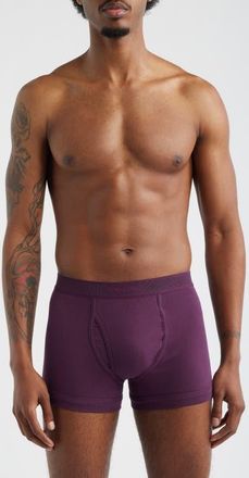 Tom Ford Cotton Stretch Jersey Boxer Briefs in Prune at Nordstrom, Size Xx-Large