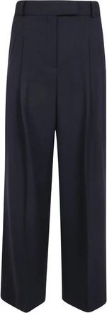 By Malene Birger Wide Broeken - Dames - Wijde Broeken - Zwart - L - Broeken