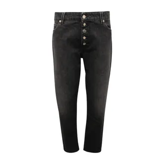 Vicolo Slim-fit Jeans, female, Black, Size: L Piper Denim Trousers