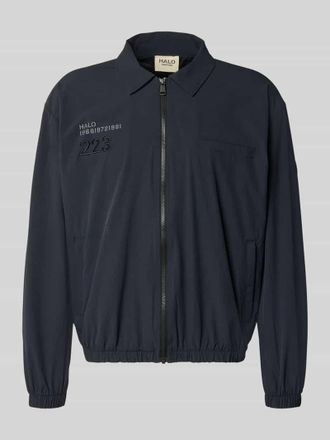 Halo Regular Fit Hemdjacke mit Logo Modell HALO MOVE in Black, Gr&ouml;&szlig;e XXL