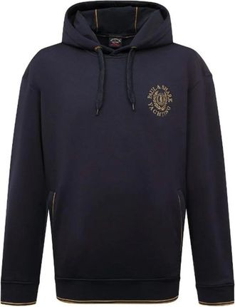 Paul & Shark Casual Katoenen Sweatshirt - Heren - Hoodies - Blauw - S - Katoen - Hoodies & sweatvesten