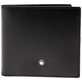Montblanc Meisterstuck 8 CC Black Leather Wallet 7163