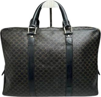 Celine Pre-owned Vintage Weekendtas - unisex - Vintage Weekendtas - Zwart - ONE Size - Leer - Vintage