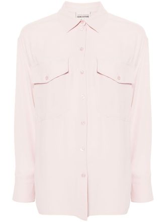 Semicouture crepe shirt - Pink