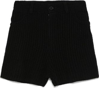 Aya Muse Knitted Shorts - Womens - Silk/Recycled Polyester