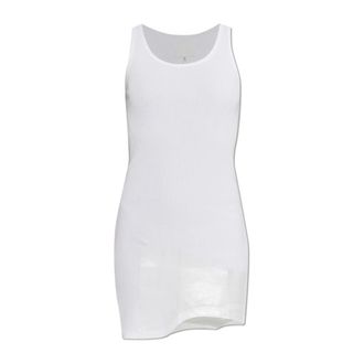 Maison Margiela Sleeveless Tops, female, White, Size: XS Asymmetric-Cut Dress