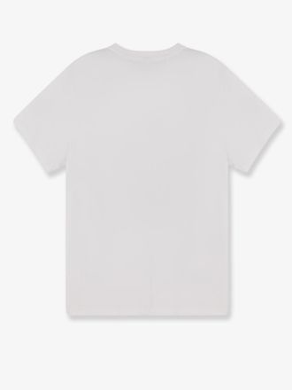 Aspesi Logo-Print Cotton T-Shirt - White