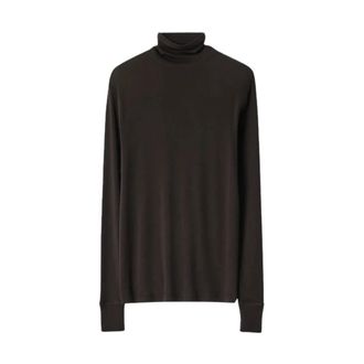 Christophe Lemaire Top con collo alto - - Knitwear - Uomo - Marrone - M