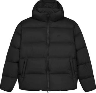 Arte Ripstop Hooded Puffer - Heren - Jassen - Zwart - Maat: 2XL Leer