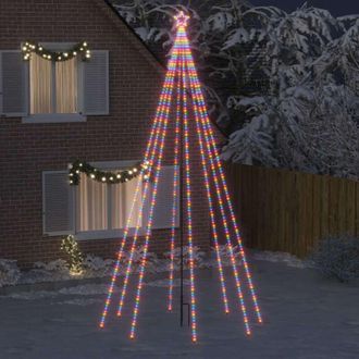 vidaXL Vidaxl - Led &Aacute;rbol De Navidad Interior/exterior 800 Led Colores 5 M