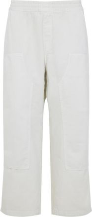 Carhartt Work in Progress White Cotton Pants