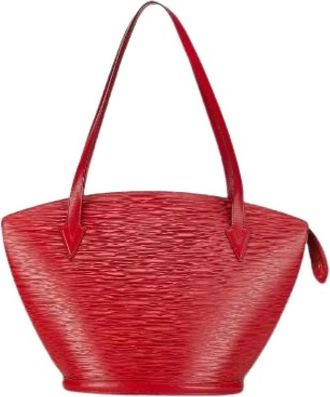 Louis Vuitton Pre-owned Shoulder Bags, female, Red, Size: ONE SIZE Pre-owned Vintage Shoulder Bag