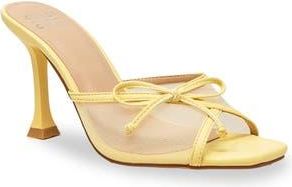 Chase + Chloe by Intouch Footwear Baela Mesh Sandal in Light Yellow Mesh at Nordstrom Rack, Size 5.5