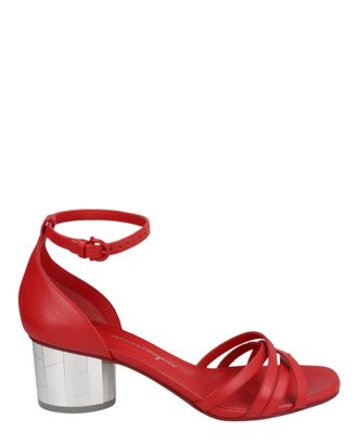 Ferragamo Flor 55 Heel Sandals
