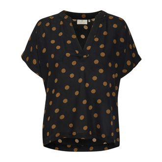 Kaffe Mujer, Blusas y Camisas, Negro, Talla: S