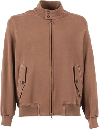 Circolo 1901 Giubbino Harrington - Heren - Bomber jackets - Bruin - M - Jassen