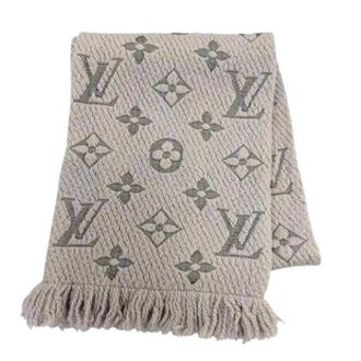 Louis Vuitton Pre-owned Vintage Stole - Dames - Pre-owned - Grijs - Maat: ONE Size Zijde