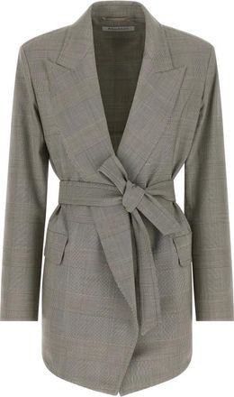 Max Mara MxmNasello Blazer - female - Max Mara - Blazers - Gray - XS - Jackets