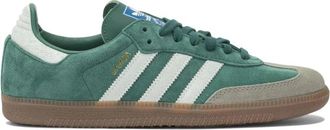 adidas Samba OG Lage Sneakers - Heren - Sneakers - Groen - 39 1/2 EU - Leer - Schoenen