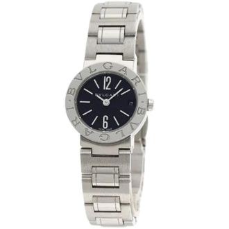 Bulgari Pre-owned Bb 23Ss Polshorloge - Dames - Vintage Horloges - Zwart - ONE Size - Vintage