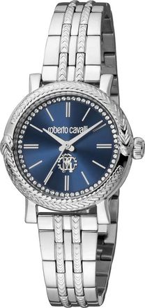 Roberto Cavalli Fashion Watch Quartz Blue Dial Ladies Watch RC5L019M0065