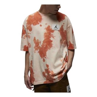 Air Jordan Essentials Oversized Graphic T-Shirt Asia Sizing Orange DX9584-111