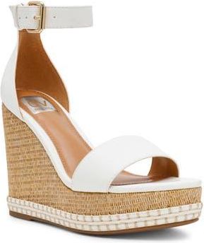 Dolce Vita Tammara Wedge Sandal in White at Nordstrom Rack, Size 11