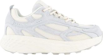 Mercer Amsterdam Blauwe Suede Re-Run Max Sneakers - Dames - Sneakers - Veelkleurig - 40 EU - Schoenen