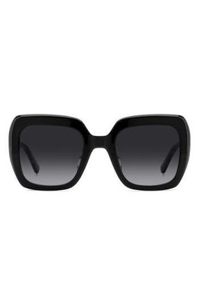Kate Spade New York naomis 52mm gradient square sunglasses in 0807-9O at Nordstrom Rack
