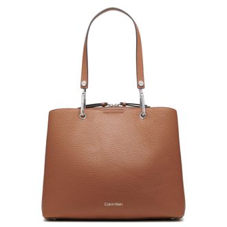 Calvin Klein Garnet Triple Compartment Handbag Calvin Klein Womens Garnet Triple Compartment Bag, Caramel, &Uacute;nico