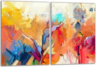 OEM Placa Protectora De Vidrio Para La Estufa 2x40x52 Colorido