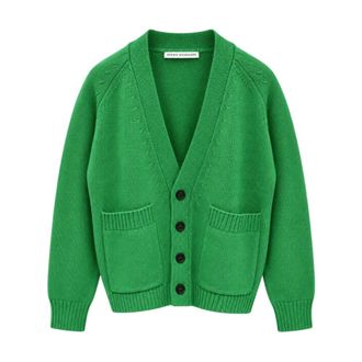 STUDIO NICHOLSON Sen Cardigan - Knitwear - Hombre - Verde - M