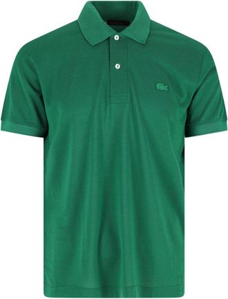 Lacoste Green Silk Piqu&eacute; Classic Polo Shirt